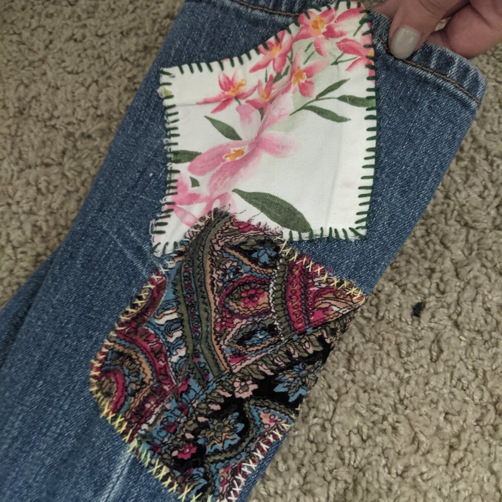 Patchwork Jeans - image 2